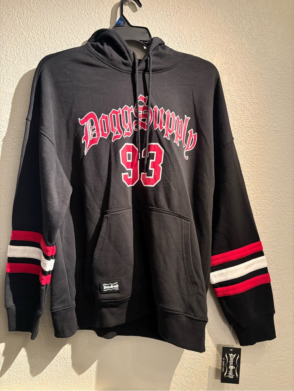 93 Black Hoodie - Men